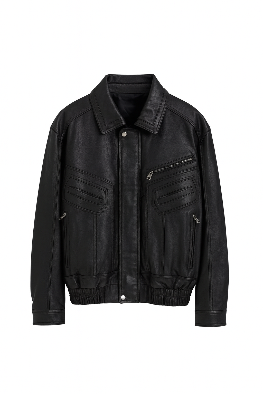 Skórzana kurtka Cappucino Unisex z zamszu