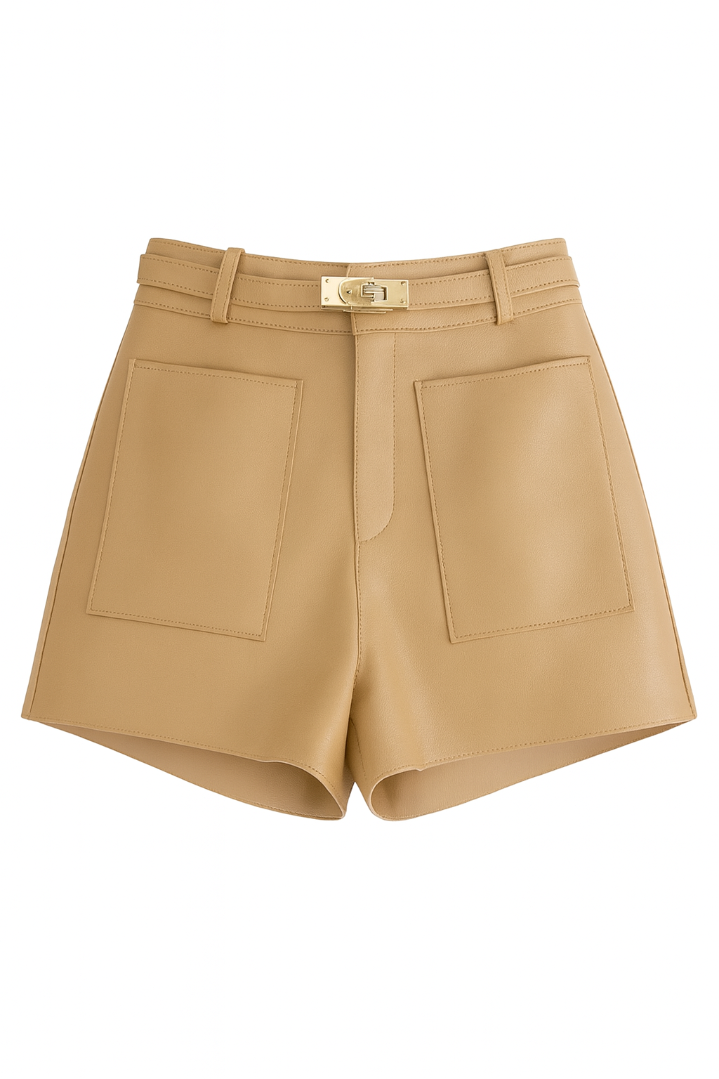 Szorty ze skóry naturalnej