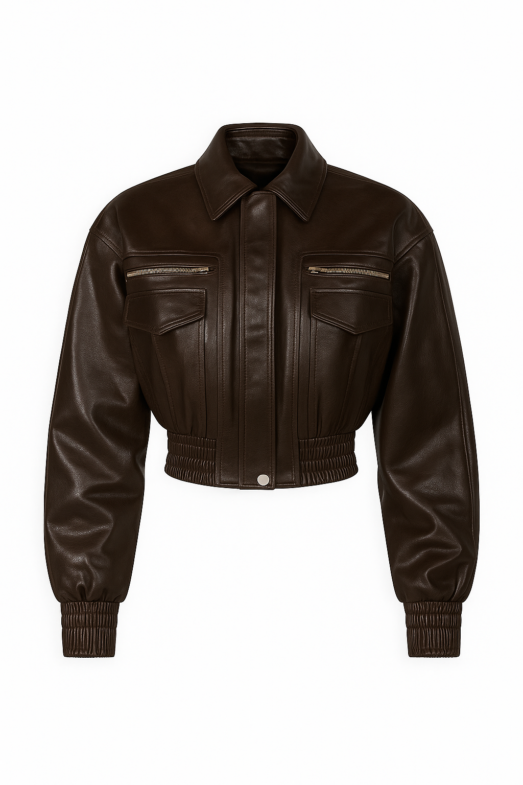 Skórzana kurtka Bomber Vintage 80s