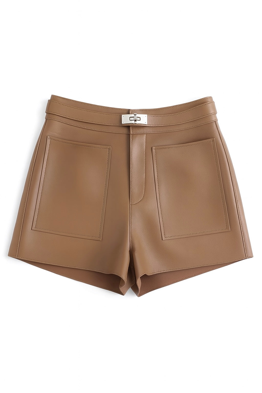 Szorty ze skóry naturalnej