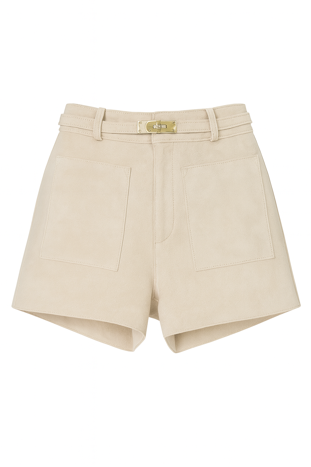 Szorty ze skóry naturalnej