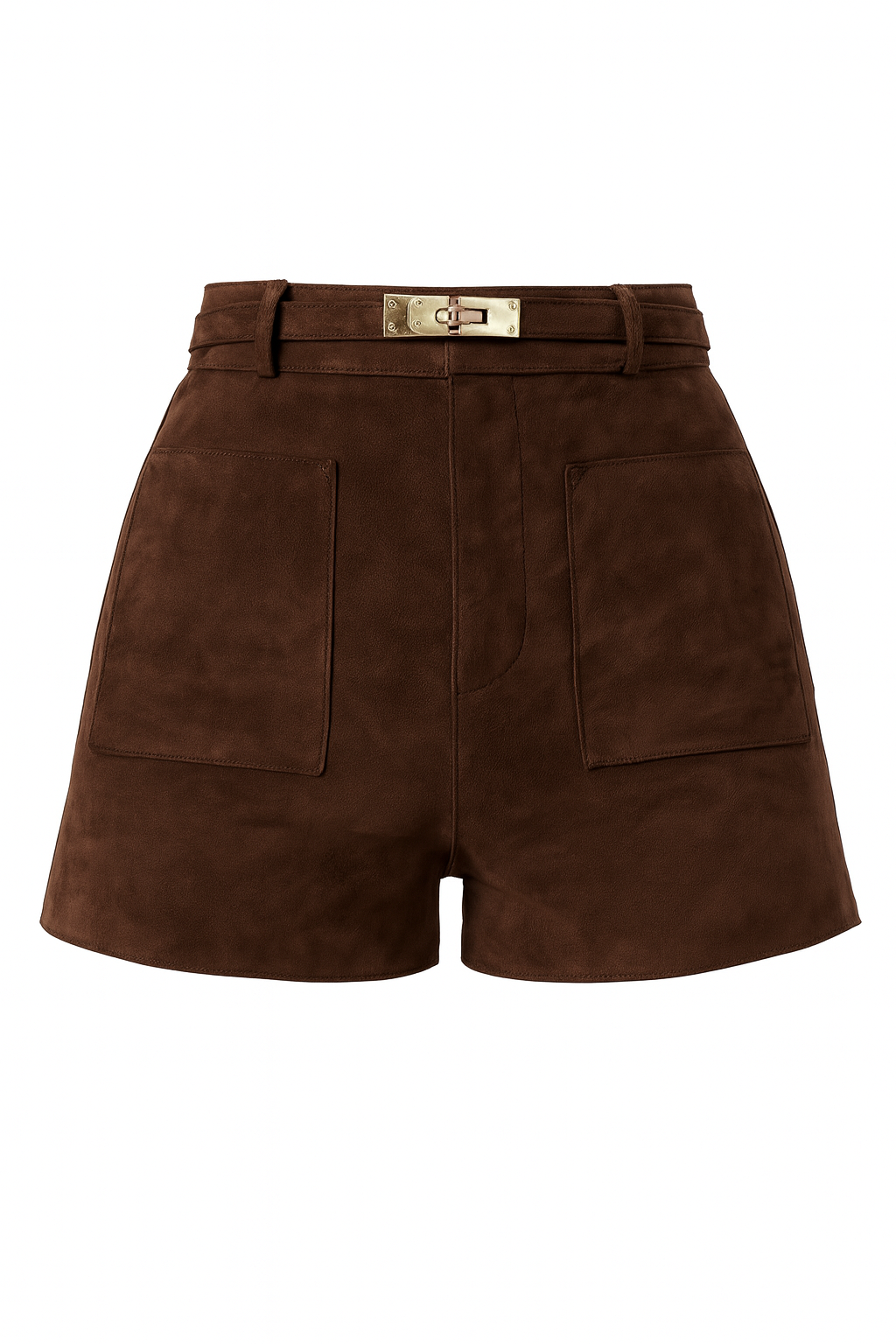 Szorty ze skóry naturalnej