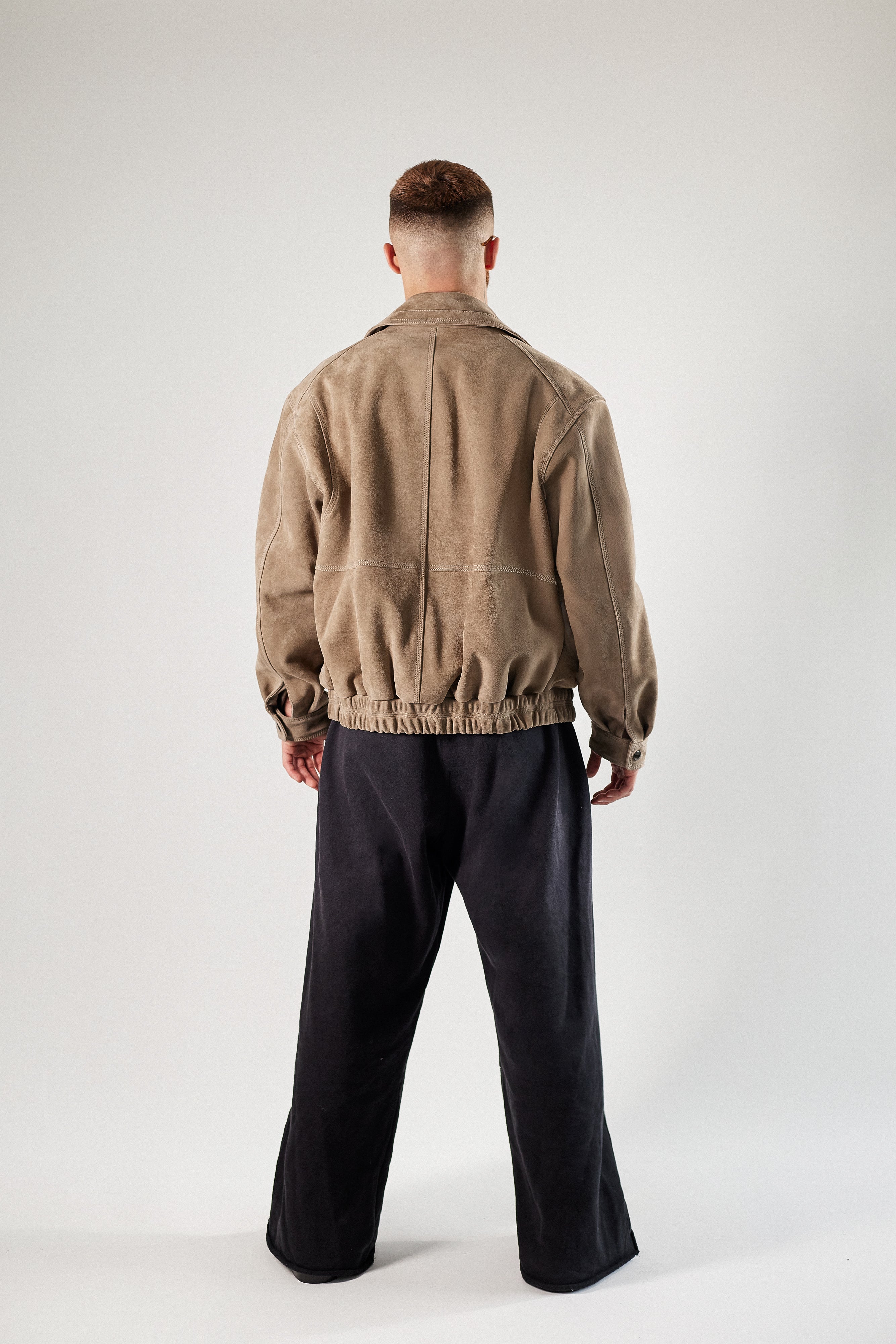 Czarne spodnie oversize z Bawełny. Unisex