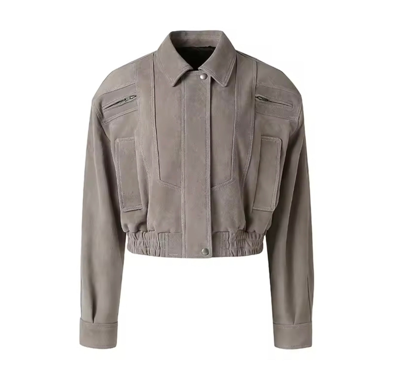 Skórzana kurtka Bomber Vintage 80s