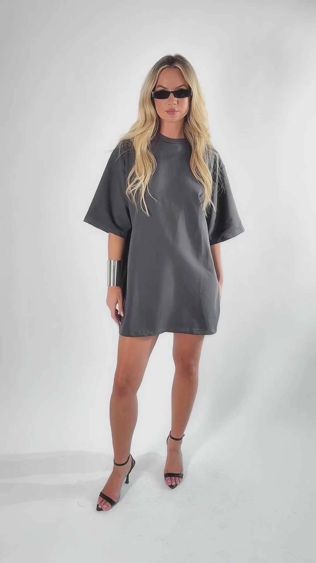 Bawełniany t-shirt Oversize. 2 kolory Unisex