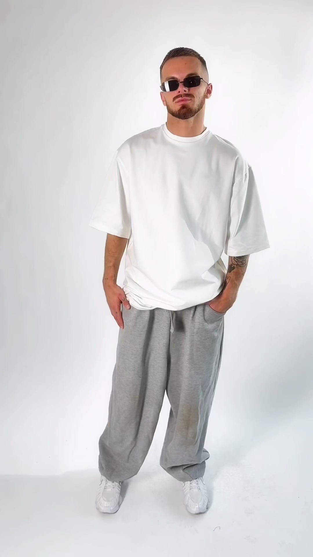 Bawełniany t-shirt Oversize. 2 kolory Unisex