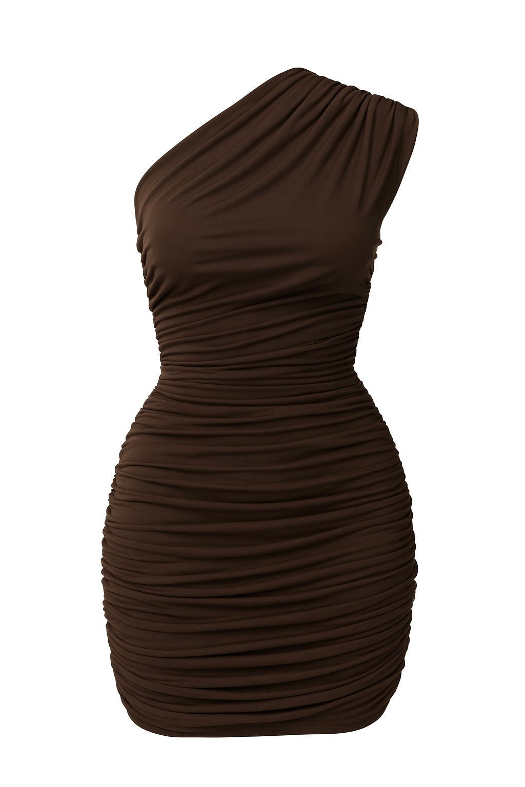 Sukienka SCULPT Vaulte - Brązowa