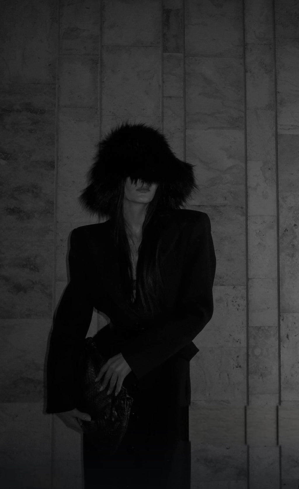 Futrzana czapka - Fur Bucket hat. 3 kolory