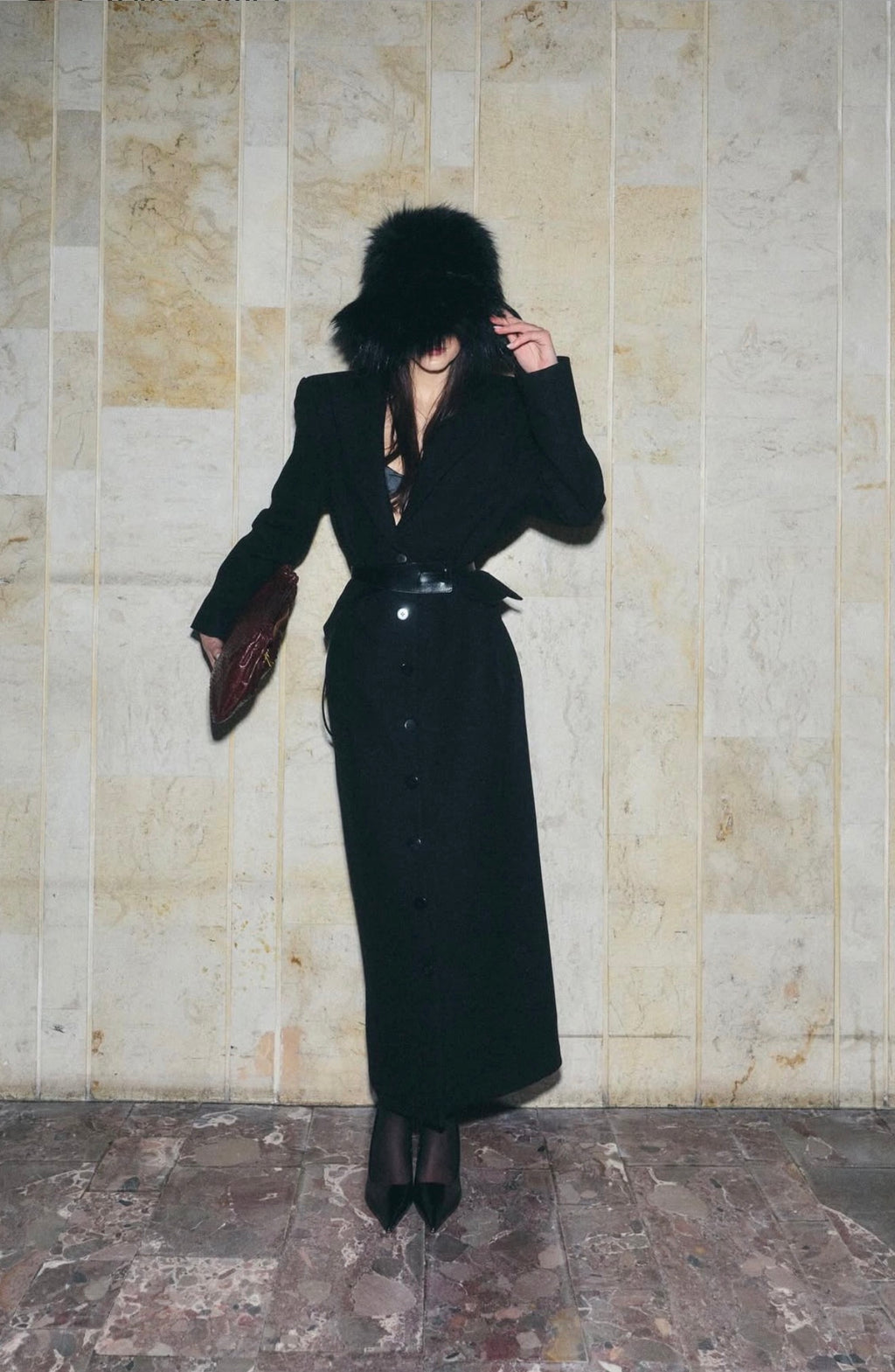 Płaszcz ICON Vaulte - Czarny