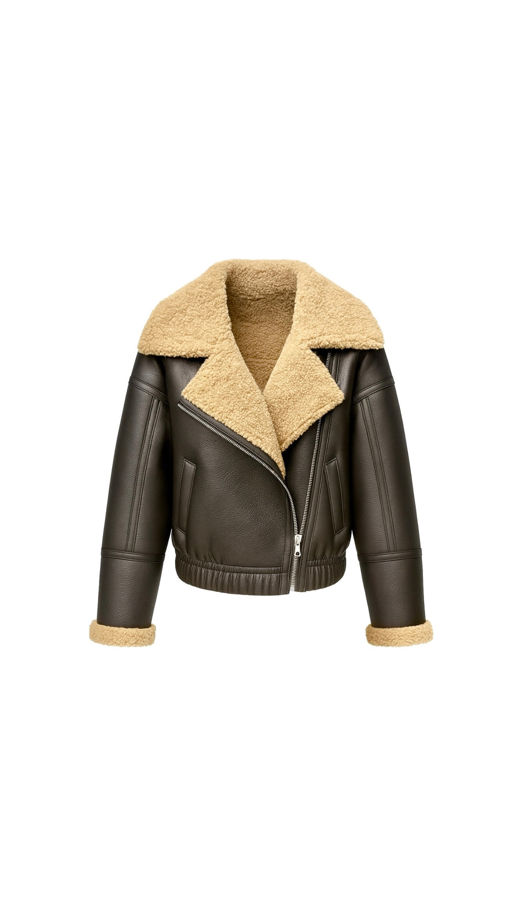 Kożuch Naturalny Vaulte - Shearling Jacket Leather