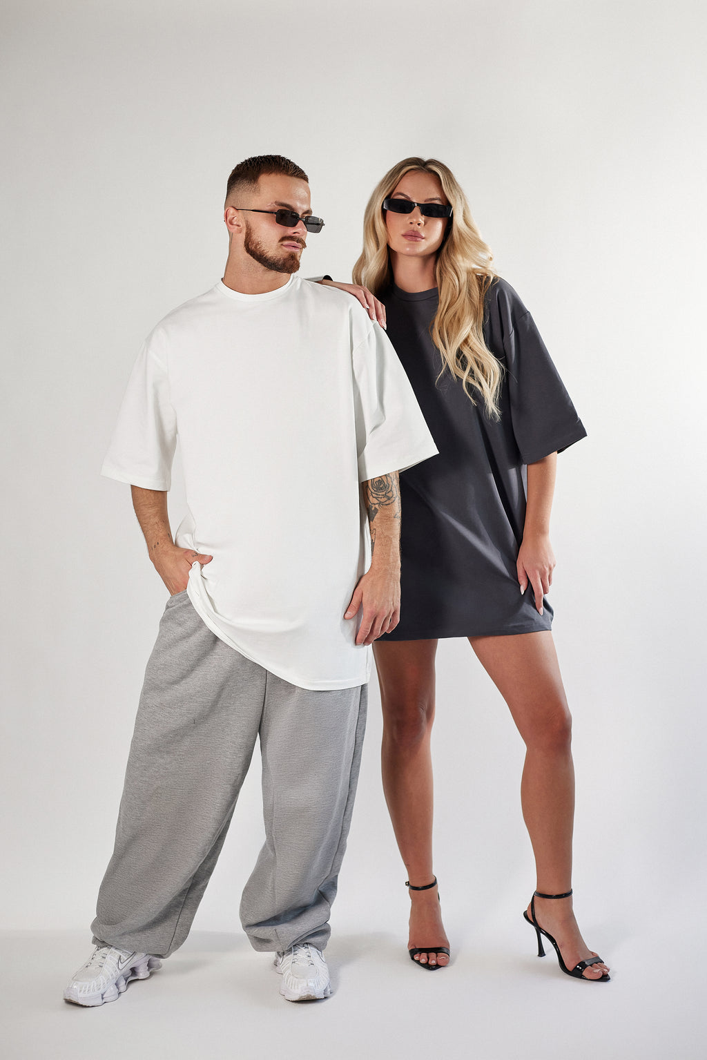 Bawełniany t-shirt Oversize. 2 kolory Unisex