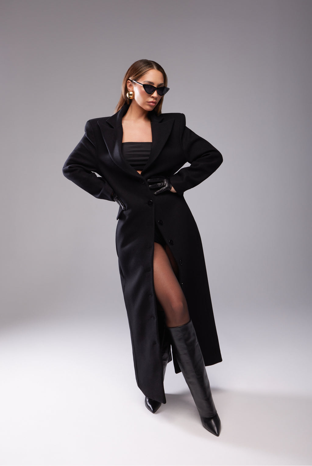 Płaszcz ICON Vaulte - Czarny