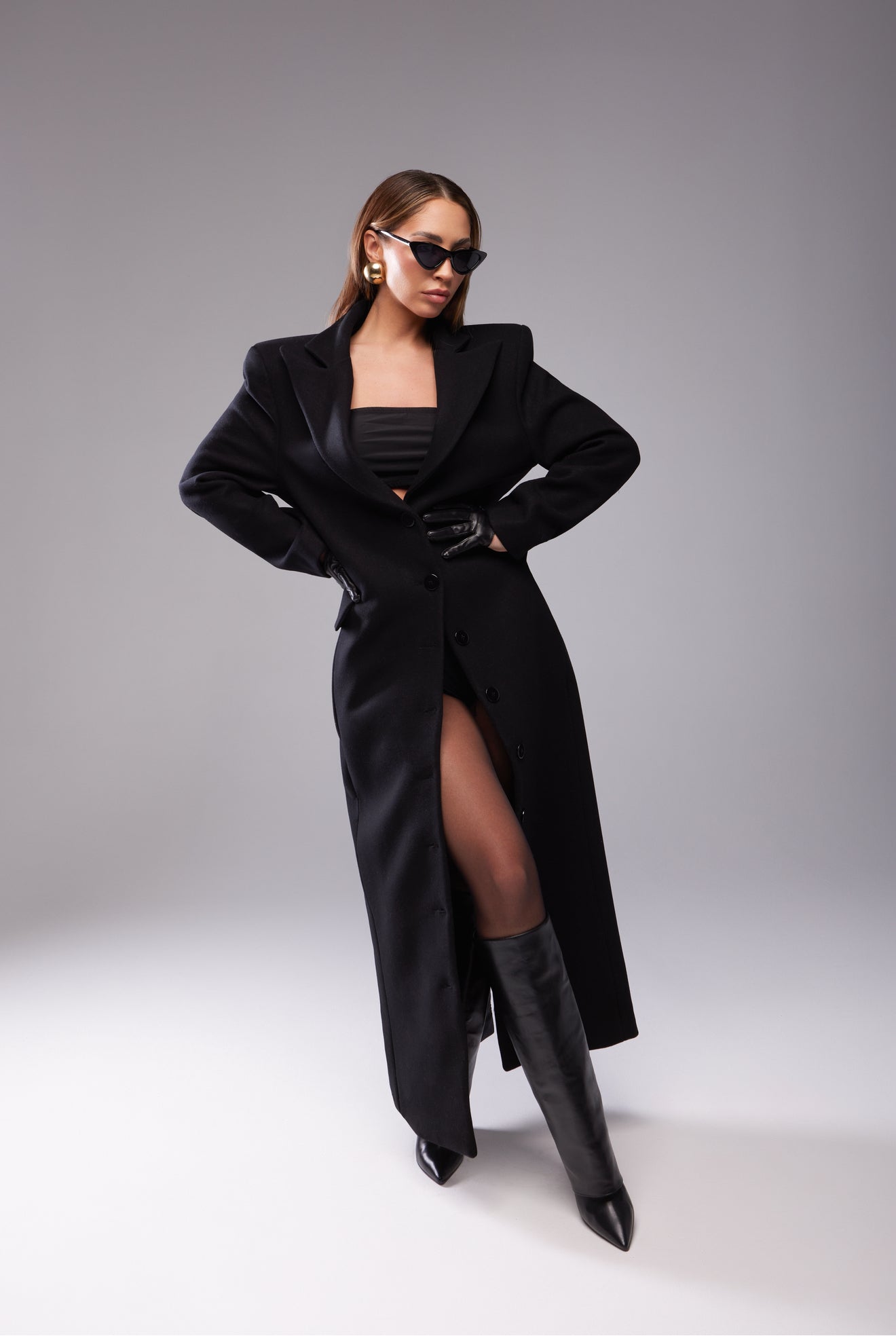 Płaszcz ICON Vaulte - Czarny