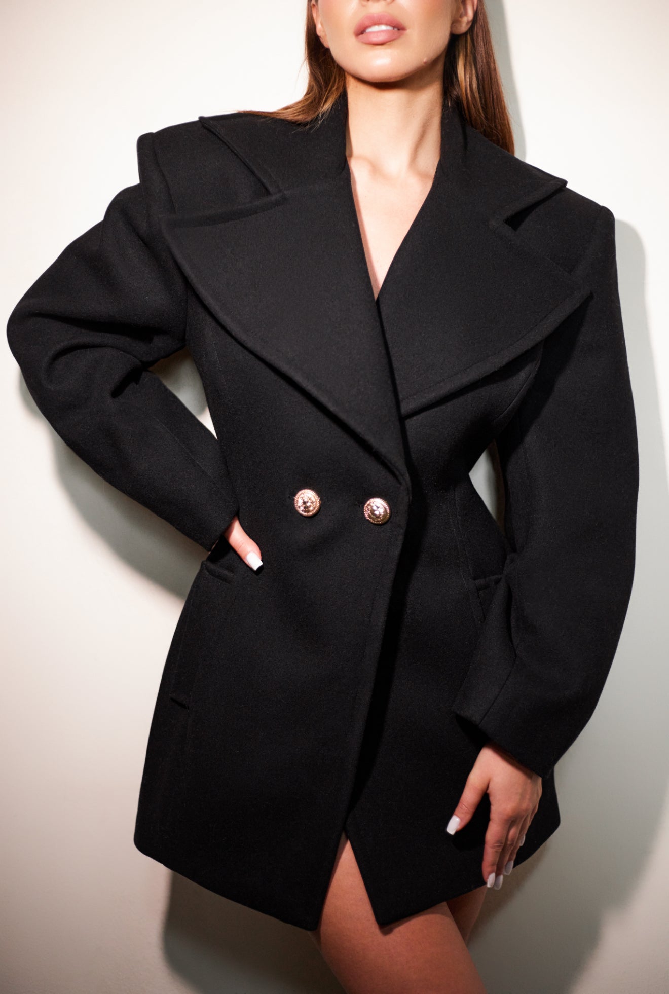 Płaszcz SCULPT mini Vaulte