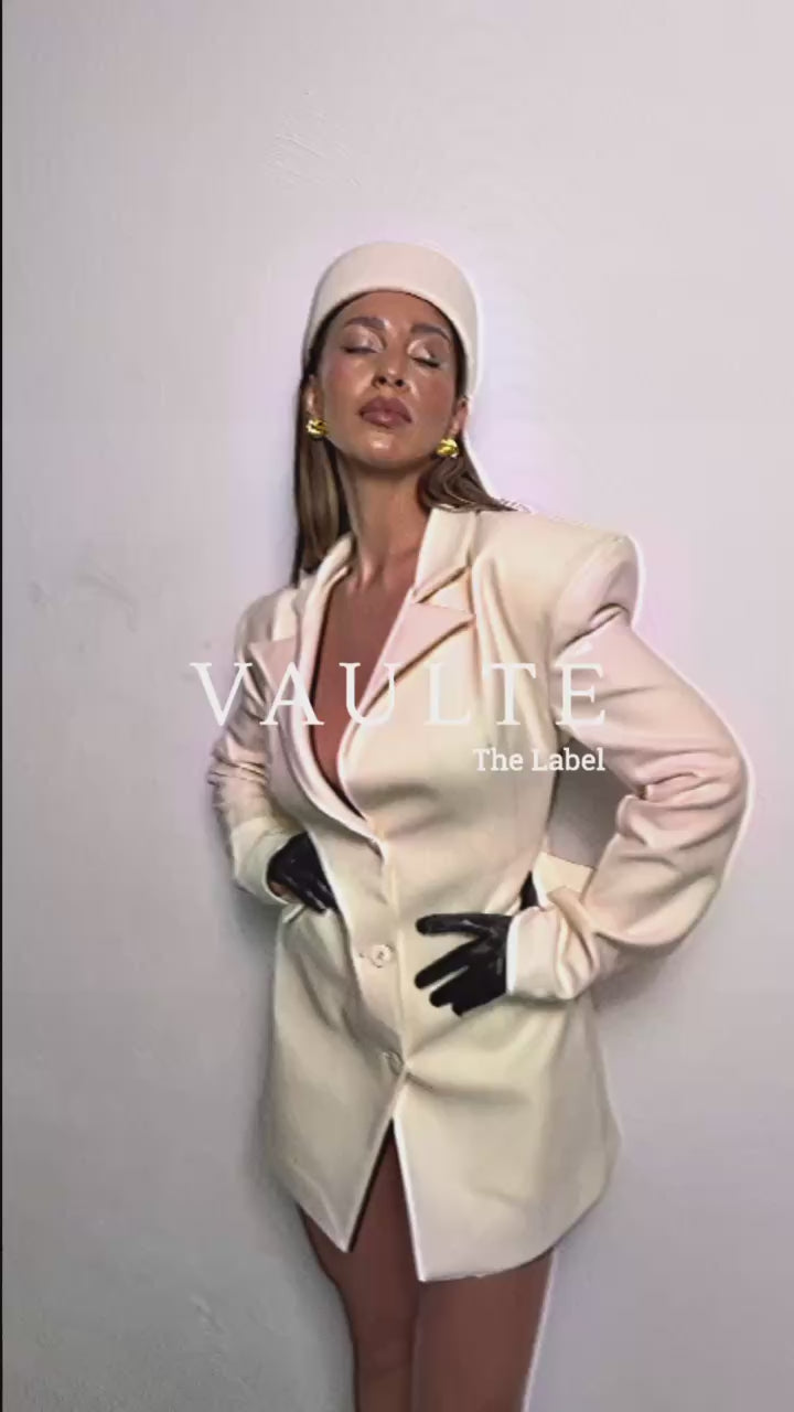 Sukienka ICON Vaulte - kremowa