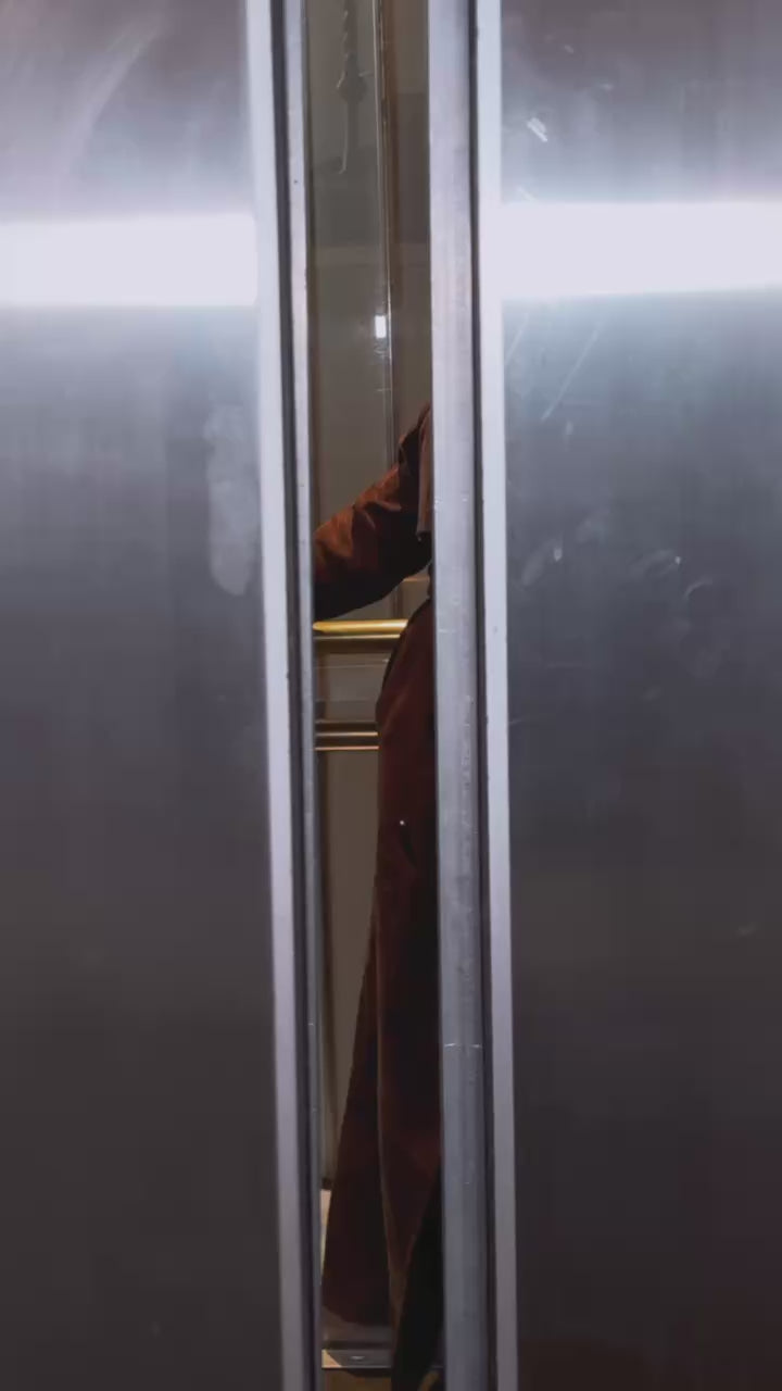 Skórzany, Maxi płaszcz o kroju sukienki z paskiem. Kilka kolorów. Skóra lub zamsz