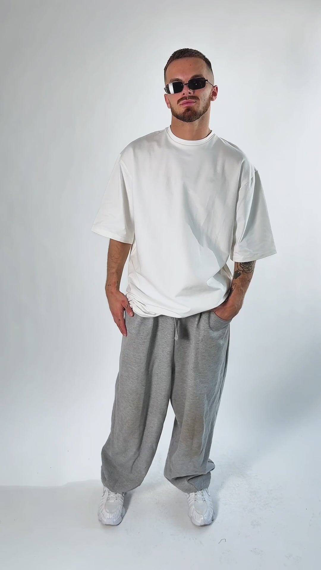 Bawełniany t-shirt Oversize. 2 kolory Unisex